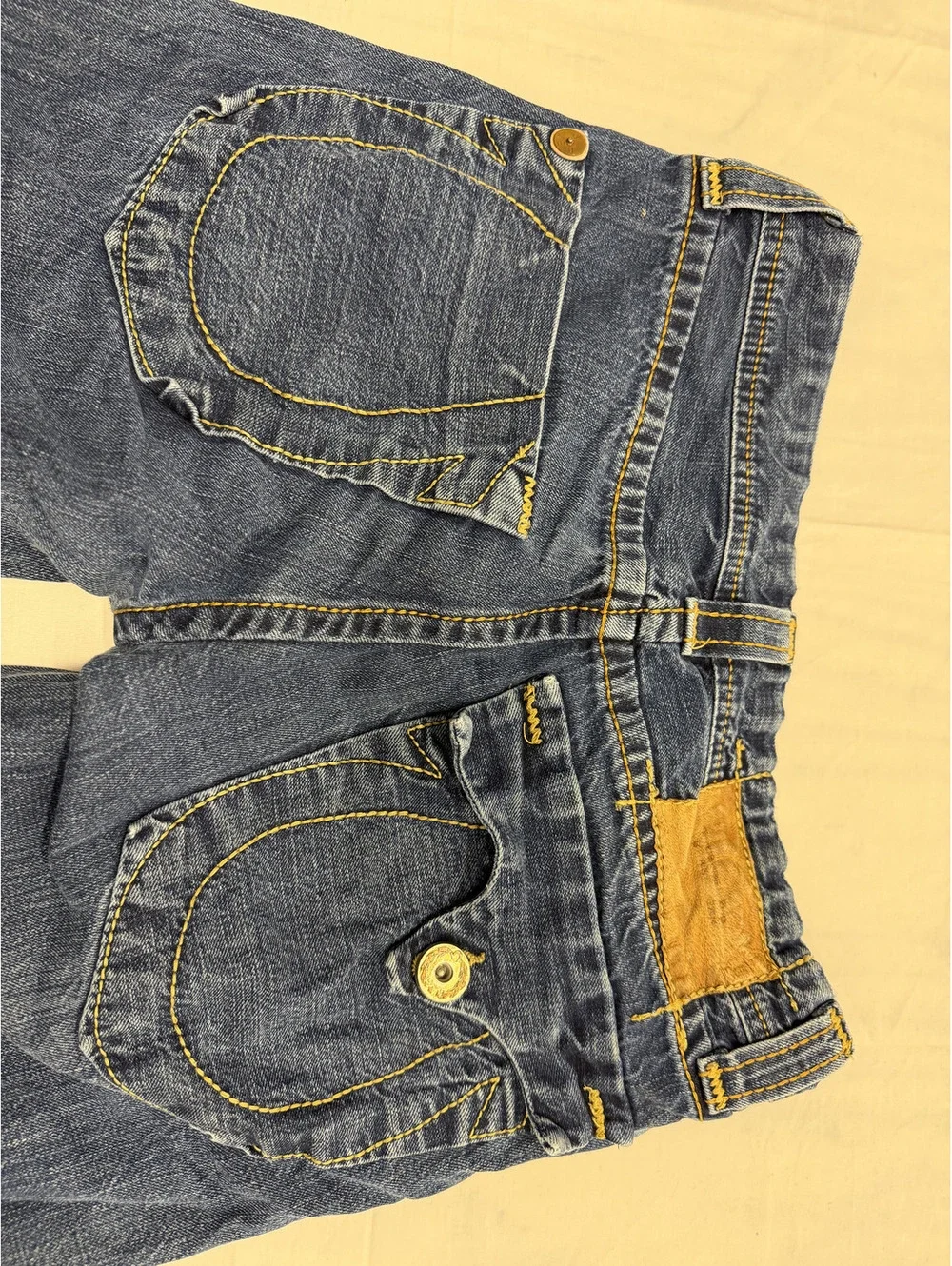 True Religion Brand Jeans Men's Blue Denim Jeans Size 32 Made in USA